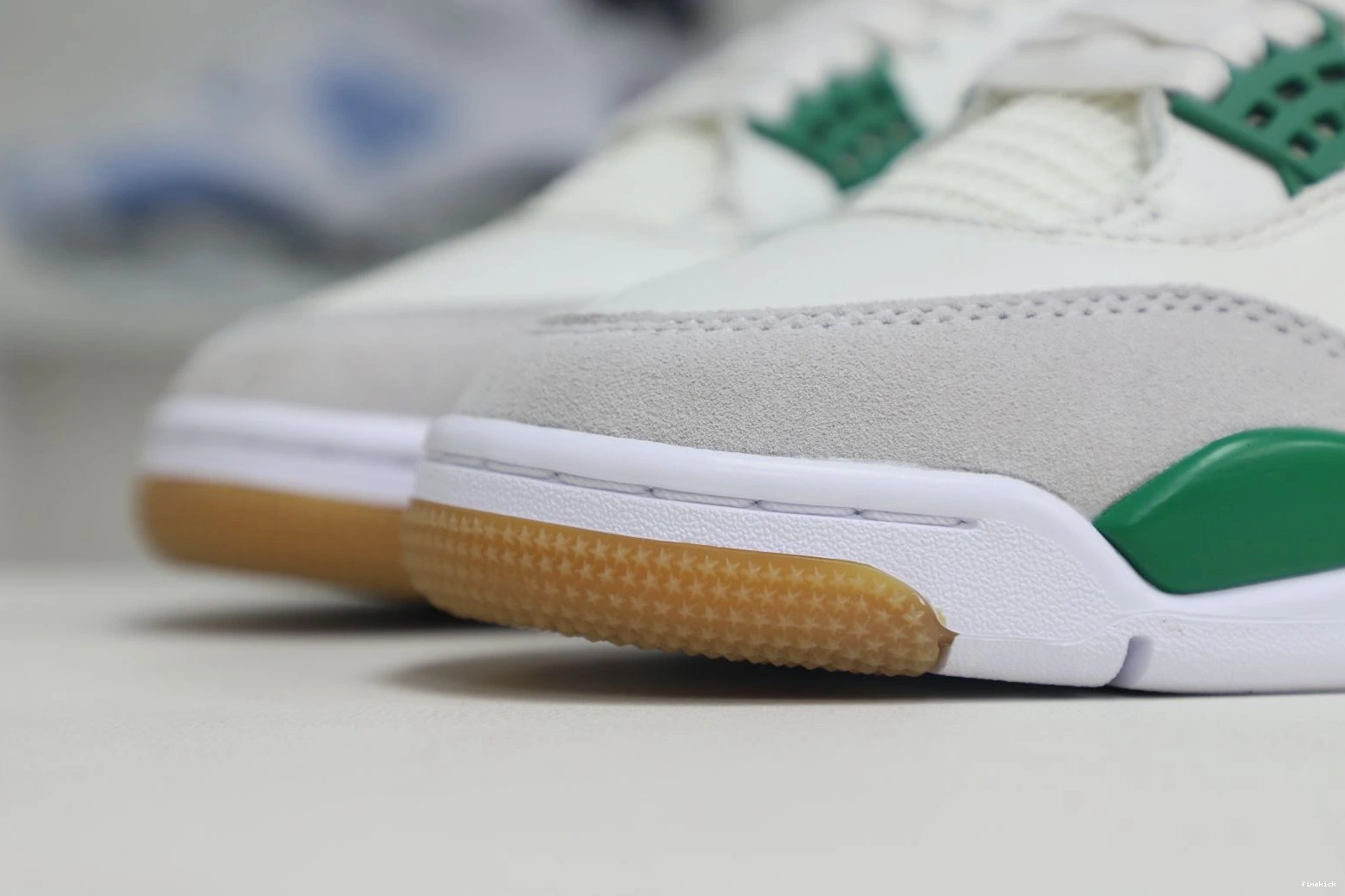 SB AIR RETRO GREEN' 'PINE JORDAN NIKE 4 X 0801